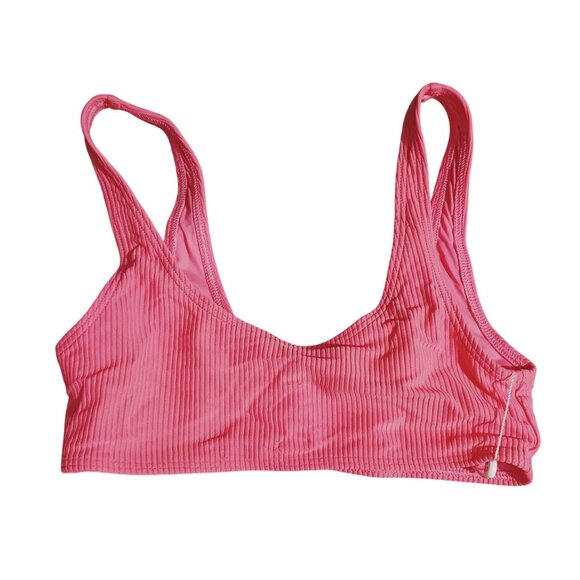 NEW Frankies Bikinis Connor‎ Ribbed Nylon Bikini Swim Top Size XS - Picture 3 of 7